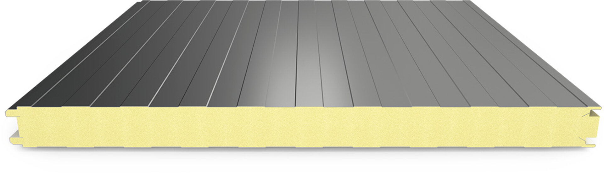 Sandwichpaneel Wand / Decke PIR-Paneel Typ P
