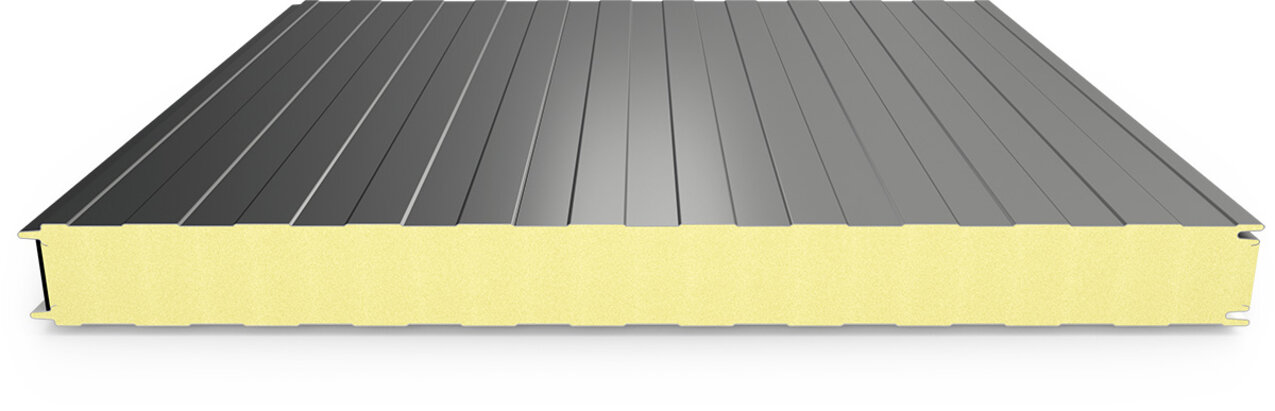 Sandwichpaneel Wand / Decke PIR-Paneel Typ W