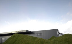 Gesamtansicht der Produktionshalle Bochum mit Pflaum Typ FI-0 Module4 Paneelen