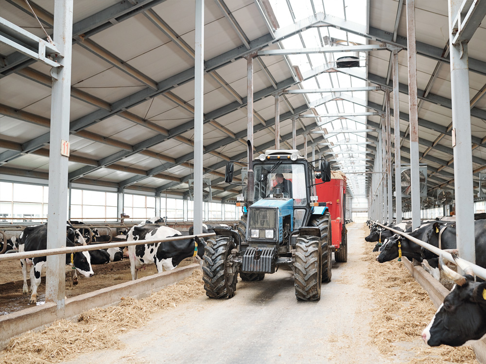 Hochwertige Beschichtungen für landwirtschaftliche Gebäude